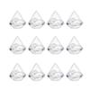 10Pcs Large Diamond Shaped Candy Boxes with Lid Versatile Diamonds Shaped Gift Boxes for Party Sweets and Small Trinkets