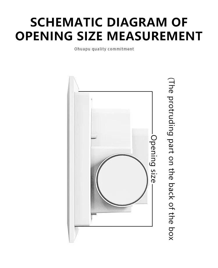 Ceiling Exhaust Fan For Kitchen Bathroom Strong Suction Silent Ventilation Fan With Pure Copper Motor/Energy Saving Design