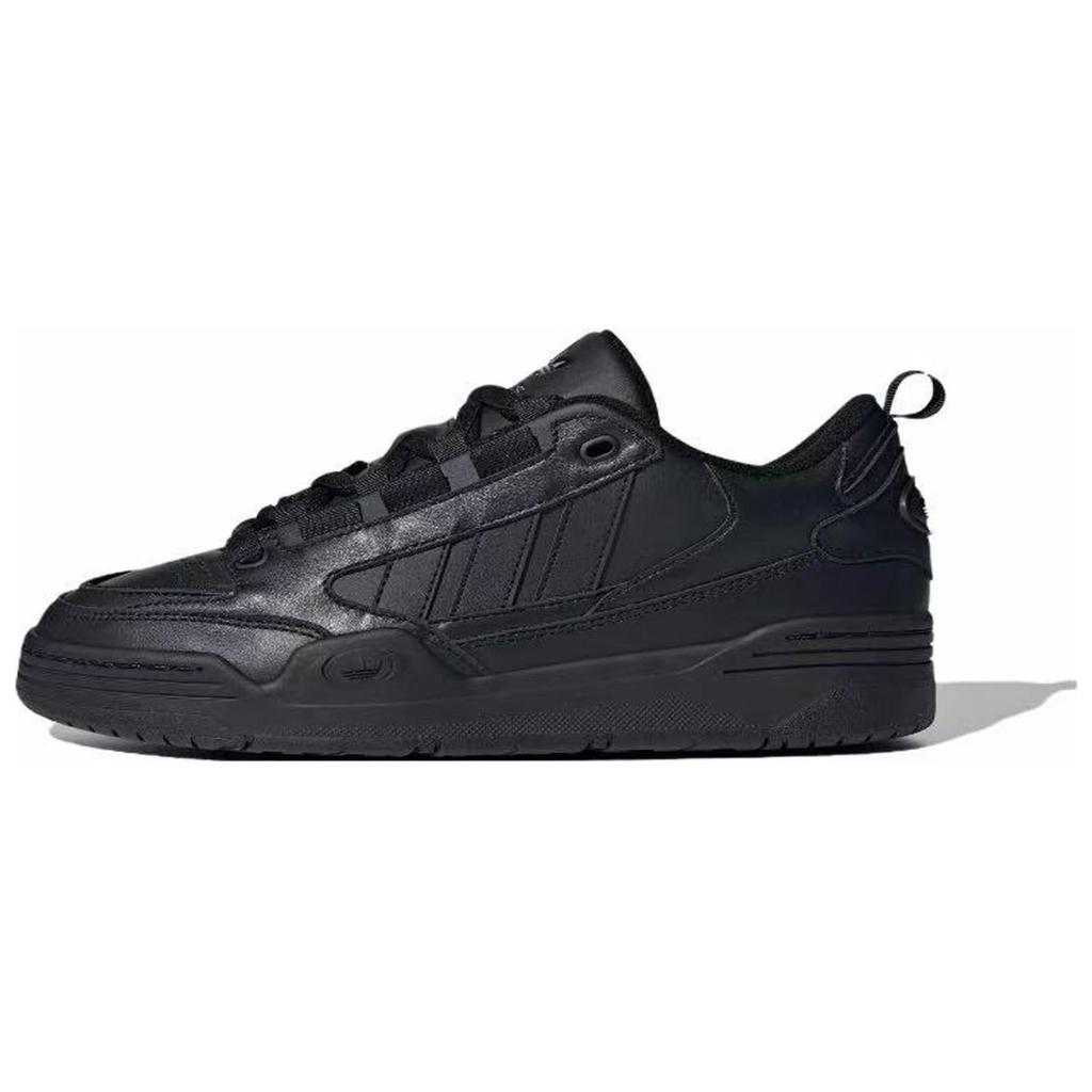 adidas Originales Adi2000 Antideslizantes Resistentes a la Abrasión Caña Baja Zapatos de Skate Unisex Negro Plateado JR8347(Team840-)