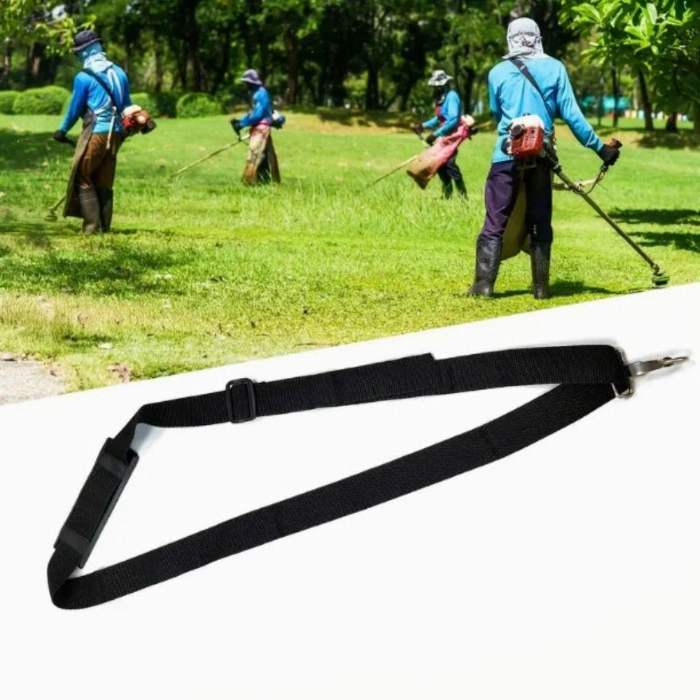 

Нейлоновый боковой задний плечевой ремень регулируемый ремень для газонокосилки ремень для кустореза газонокосилки чёрный