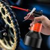 350ml Hand Pump Oiler Metal Oil Can Lubrication Oil Guns Straight Spout High Voltage Oil Pot Bottle Car Repair Tool