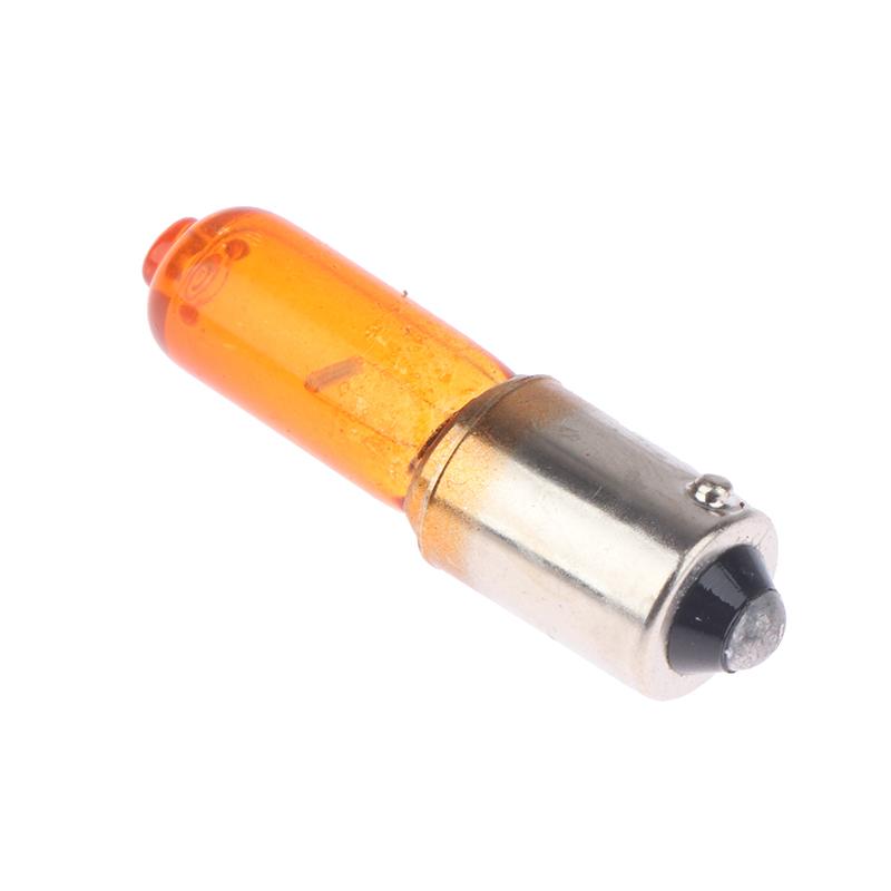 2Pcs Amber Light Bulbs Universal 12V 21W Auto Car Motorcycle Motorbike Scooter Mini Miniature Indicator