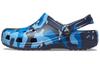 Classic Printed Camo Clogs 'Blue Navy' 206454-4HQ