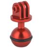 Metal 360 Degrees  Rotating   Head Holder Mount Photography Lamp Arm Base Adapter (Black)
