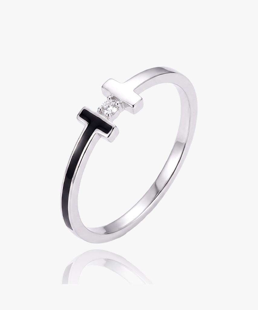HELENE JEWELRY Silver 925 Hebrew Miss Ring Silver Ring (Type A)