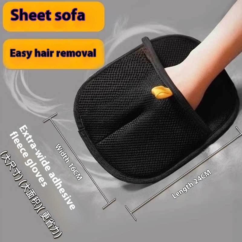 1/2/3Pcs Pet Static Hair Removal Gloves Washable Mesh Cloth Pet Grooming Gloves Reusable Cat Hair Remover