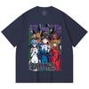 230 Gsm 100% Cotton Evangelion V11 Print Unisex Heavy Cotton T Shirt