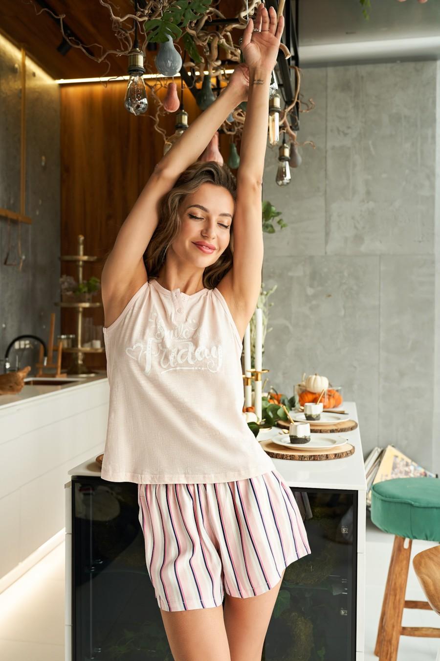 

Комплект: майка и шортики Massana (72043) 46(L) різнокольорові кольору