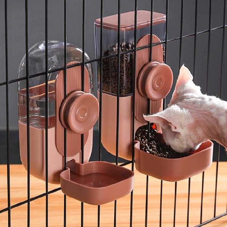 Automatic Waterer Food Feeder Water Dispenser Gravity Feed Feeder for Cage