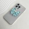 Support de téléphone poignée Cute Socket Talk Grip couleur bonbon avec nœud Support de bureau pliant pour téléphone poignée de téléphone nœud petit et frais