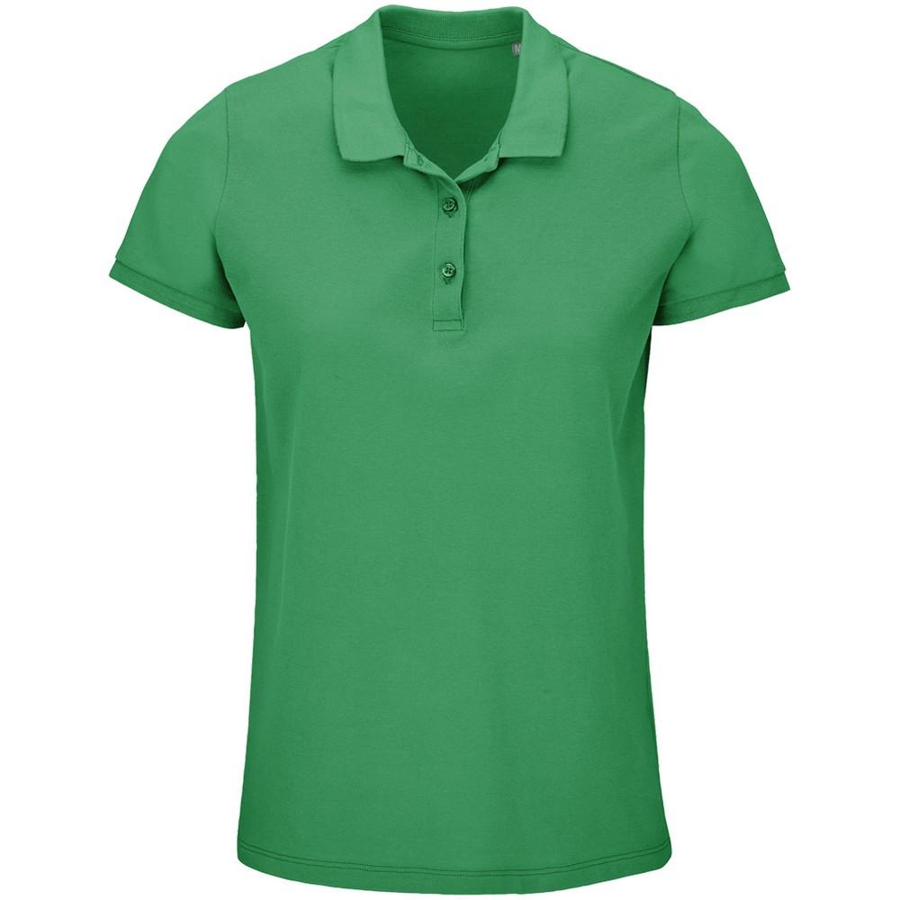 SOLS Womens/Ladies Planet PiquÃ© Organic Polo Shirt