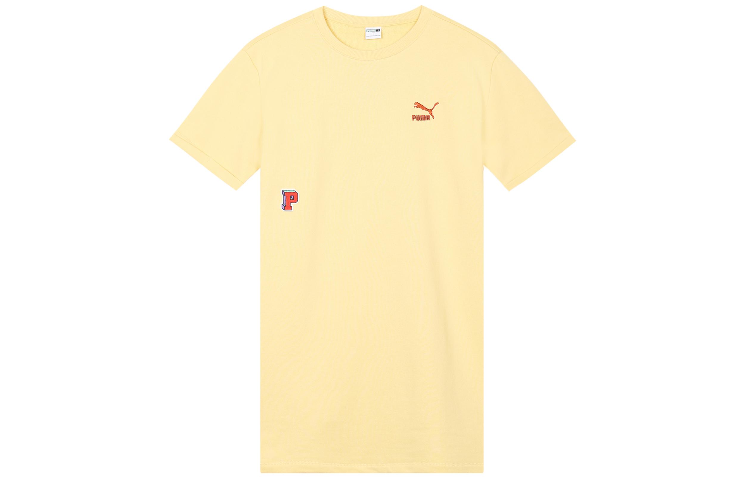 PUMA Short Sleeved Dress Women s Yellow 623257-42 XL