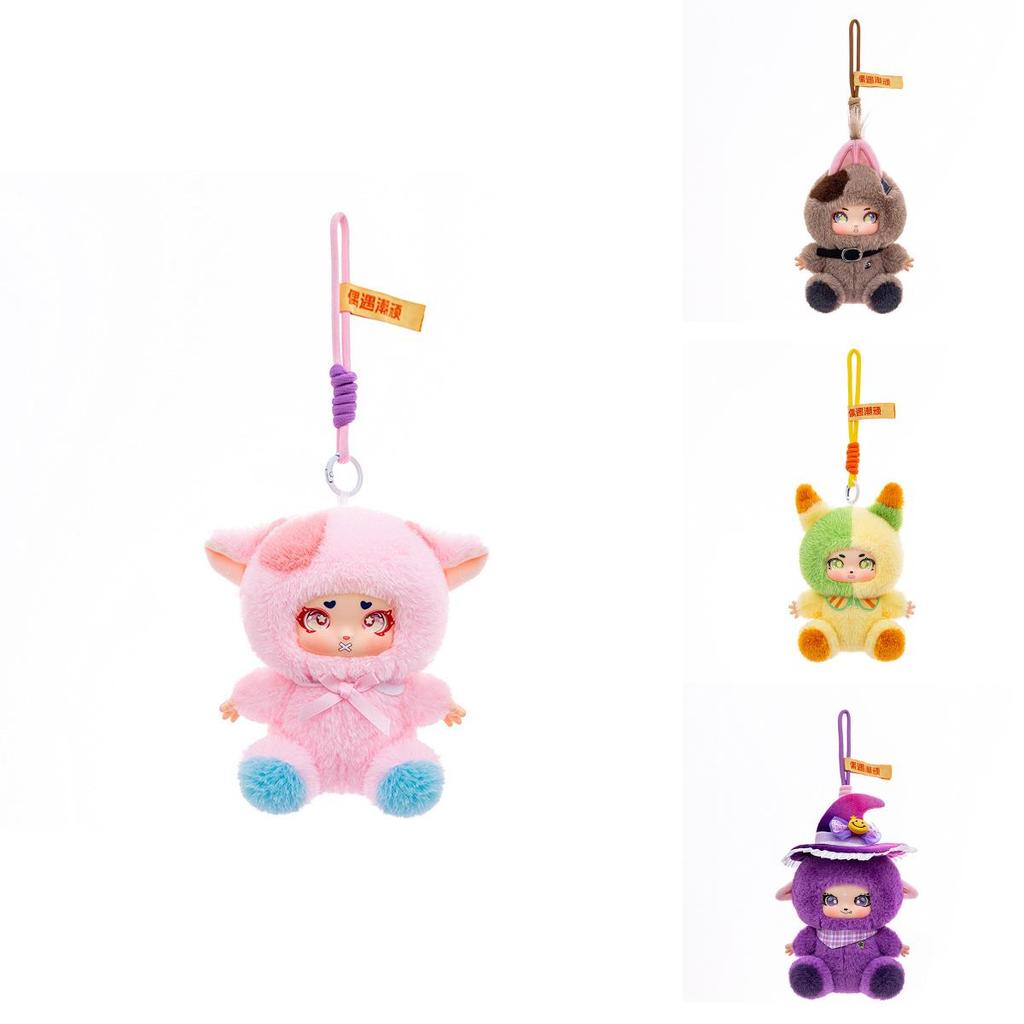 Dark Witch Tpr Plush Toy Cute Keychain For Bookbag Accessories