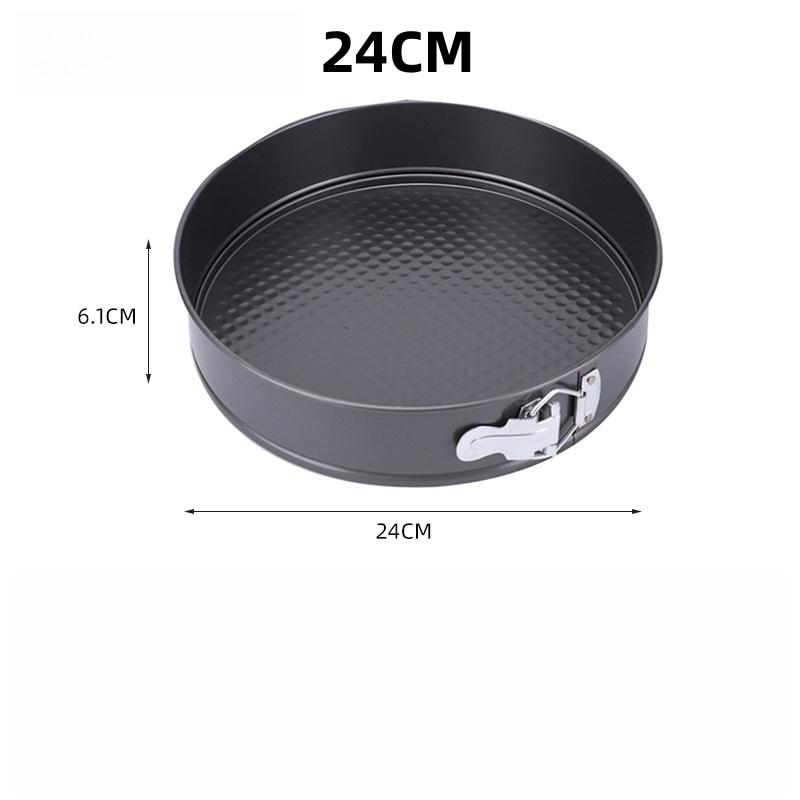6 Size Carbon Steel Cakes Molds  Removable Bottom Round Mold Cake Baking Pans Non-Stick Cake Mould Kitchen Cake Tool Tray Set