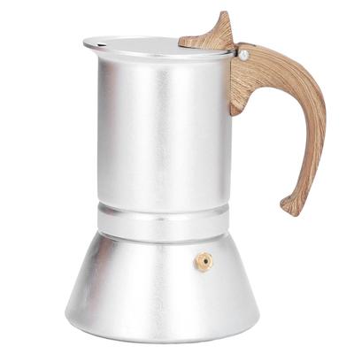 Moka Spis Kaffebryggare Professionell Metall Italiensk Kaffebryggare för Hemresa Silver 150ml