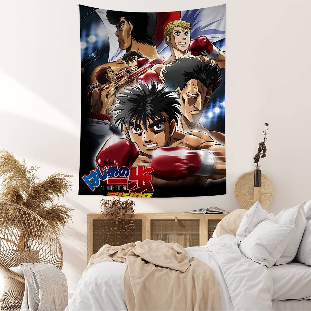

Hajime No Ippo Anime Chart Tapestry For Living Room Home Dorm Decor Art Home Decor 74x94cm(29x37in)