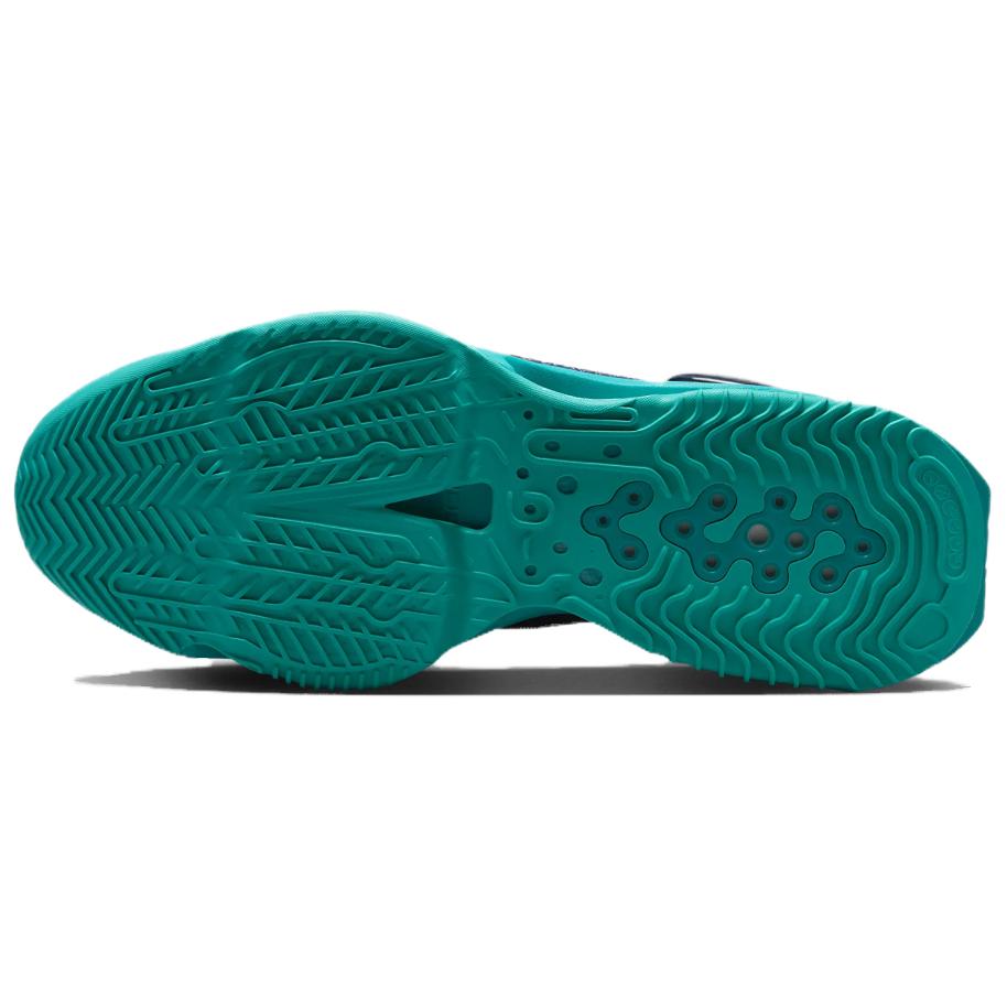 Nové Nike Air Zoom G.T.. Pánské basketbalové boty Jump 2 s odpružením odolné proti opotřebení středně vysoké modré EP DJ9432-401