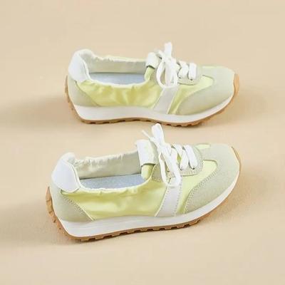 Forrest Gump Shoes Women's 2025 New Spring and Autumn Shallow Mouth Casual Sports Cloth Shoes Para White Shoes Soft Soles Are Not Tired