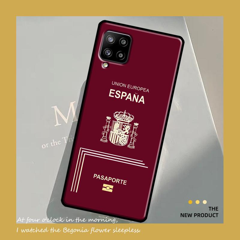 

Чехол для паспорта Алжирский Россия Сербский Испания для Samsung Galaxy A54 A34 A53 A13 A32 A52 A14 A51 A71 A23 A33 A73 A12 A21S Coque Samsung A51 4G