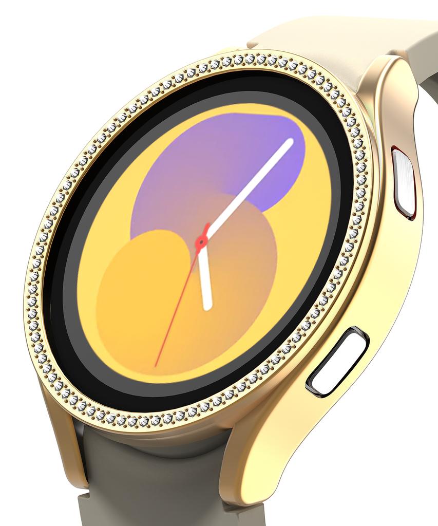 Nuateu [6Color] Galaxy Watch 5/4 Cubic Bumper Hard Case 40/44Mm