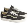 Vans Old Skool Support Lage Skateboard Schoenen Unisex Zwart Grijs VN000EA6GJS