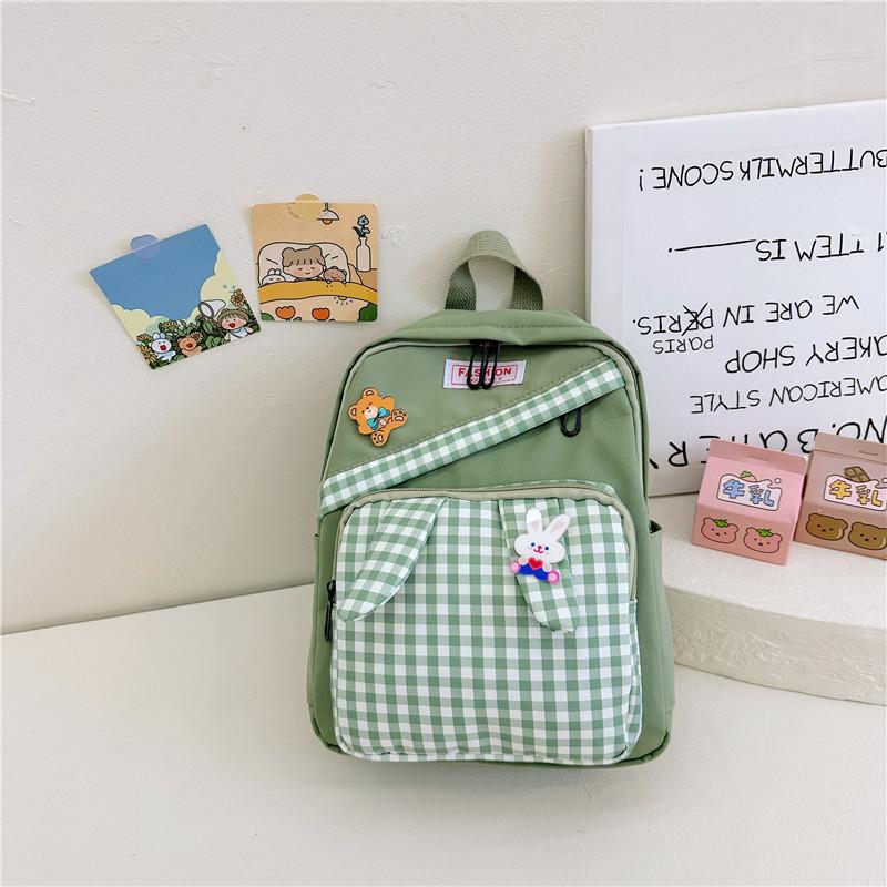 Adorable Cartoon Animal Nylon Preschool Backpack For Boys And Girls Ages 3-5