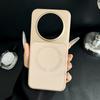 Litchi pattern magnetic attraction is suitable for Huawei Pura90ProMax mobile phone case Mate80 pigmented leather anti-drop hard sheath