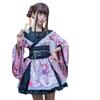 Japanese Traditional Kimono Formal Wear for Women Cosplay Photography Anime Performance Stage Costumes Jigoku Jodo Dance
