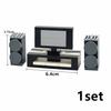 City Furniture Bed Series Creative Bricks TV Kitchen Bedroom Bathroom Parts Basketball Stand DIY Kits Kids Toys Building Blocks