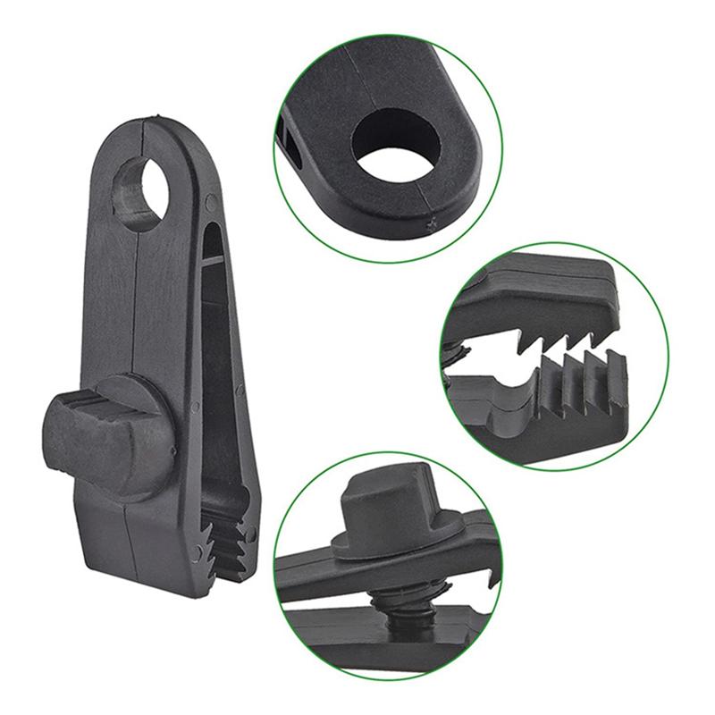 Classy-Tarp Clips Heavy Duty Lock Grip,20Pack Tarp Clamps,Shade Cloth Clips Fasteners,Pool Awning Cover Bungee Cords Clips