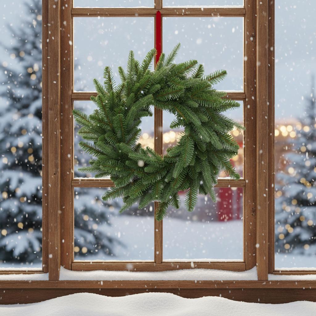 Christmas Garland Christmas Pine Cone Wreath Hanging Ornament for Wedding Party Arch Table Wall Decoration