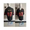 Camiseta de Manga Corta para Hombre de la NFL San Francisco 49ers Bordada Ropa del Equipo Ropa para Aficionados Equipación Deportiva