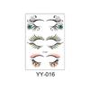 Eyelash tattoo stickers are waterproof and sweat-resistant, disposable and easy to clean, the same type of stickers for lower eyelashes, makeup