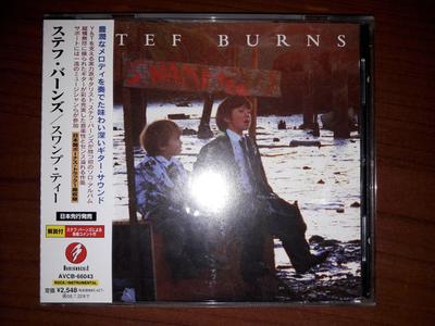 CD STEF BURNS - Swamp Tea AVCB66043 BAREKNUCKLE 1998 Japan ObiRock Used