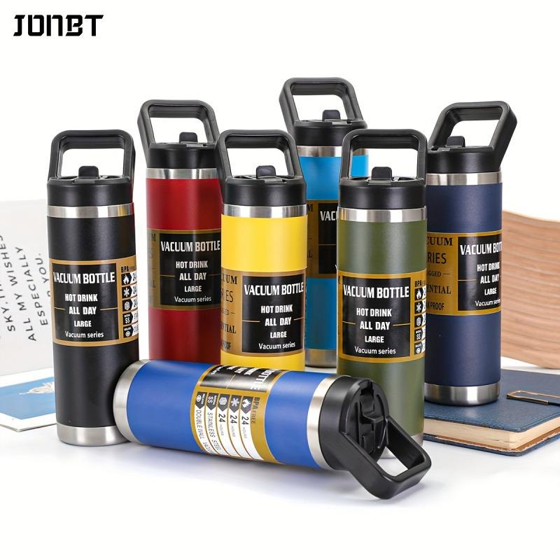 27oz/37oz Thermosflasche Heiß und Kalt Edelstahl Thermoskanne Tragbar Outdoor Camping Reise Auslaufsicher Trinkwasserflaschen