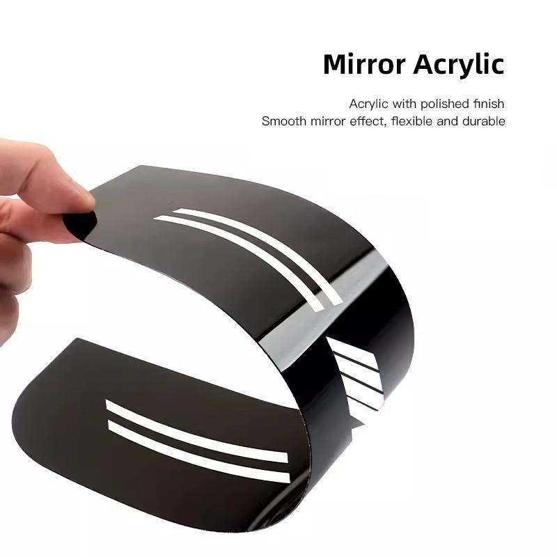 High Brake Light Sticker, M Emblem Decor Decal for BMW 3 Series 5 Series F30 G20 F07 F10 G30 G32 F32 F34 X1 X2 X3 X5 X4 X6 X7 G3 Ydbn48