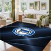 Hertha Bsc FC Design Crystal Velvet Rug Soft Decorative Mat for Bedroom Entrance
