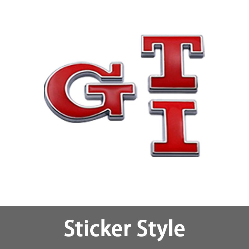

For VW VOLKSWAGEN 2026 New 3D Metal Car Rear Trunk Logo Sticker Grill Emblems Badge Decals For VW Golf GTI 2 3 4 5 6 8 MK2 MK3 M