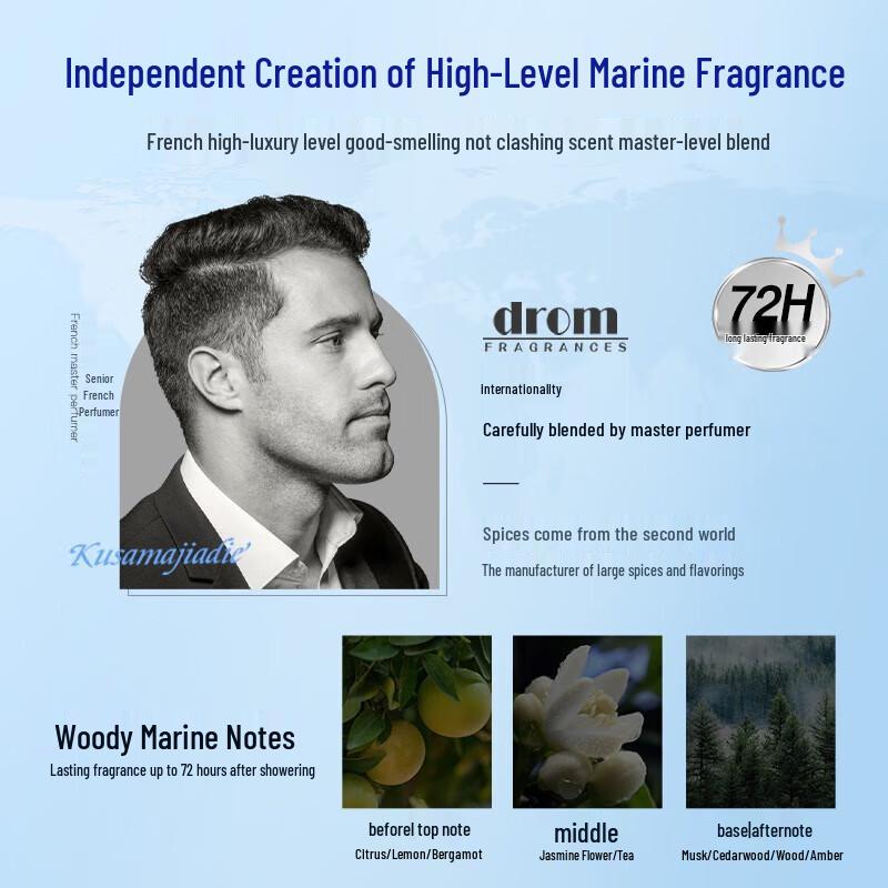 HAIYANGZHIZUN Men's Anti-Acne Shower Gel