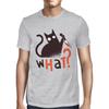 1Tee Mens Killer Cat Knife  T-Shirt