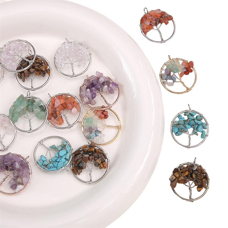 1ks/sáček Přívěsek ve tvaru stromu života DIY náramek náhrdelník náušnice šperky doplňky