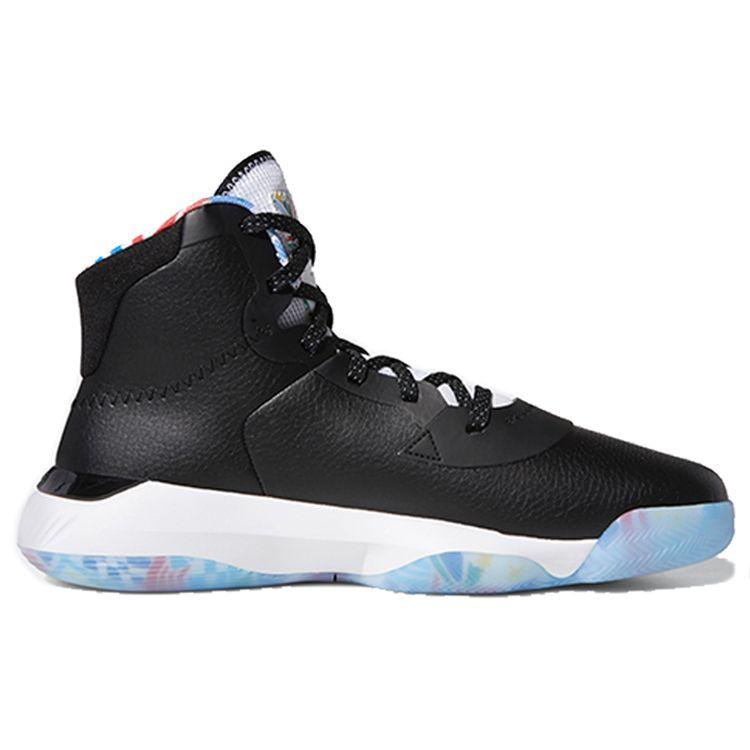 Adidas Pro Bounce Madness 2019 Cushioning Anti-Slip High-Top Basketball Shoes Men Sneakers Black White EG1537