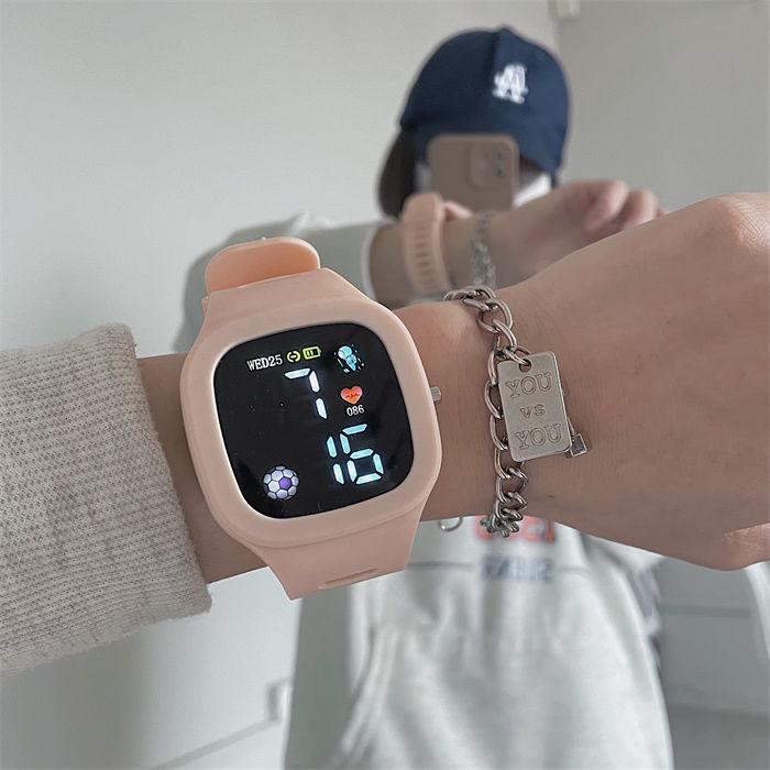 LED dotykové sportovní hodinky pro žáky základních škol - Časomíra pro chlapce a dívky