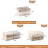 Large Capacity Transparent Peva Packing Bag With Handle For Moving And Closet Storage