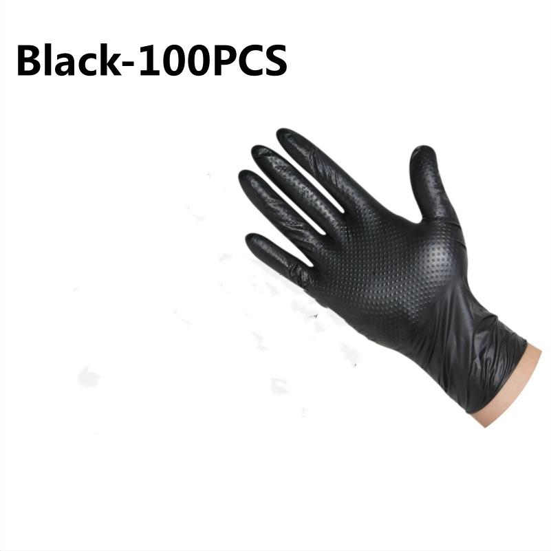 Multi-purpose Nitrile Gloves Mechanic Industrial Waterproof Safety Work Gloves 8.0g Diamond Non-slip Mechanics Repair Gloves