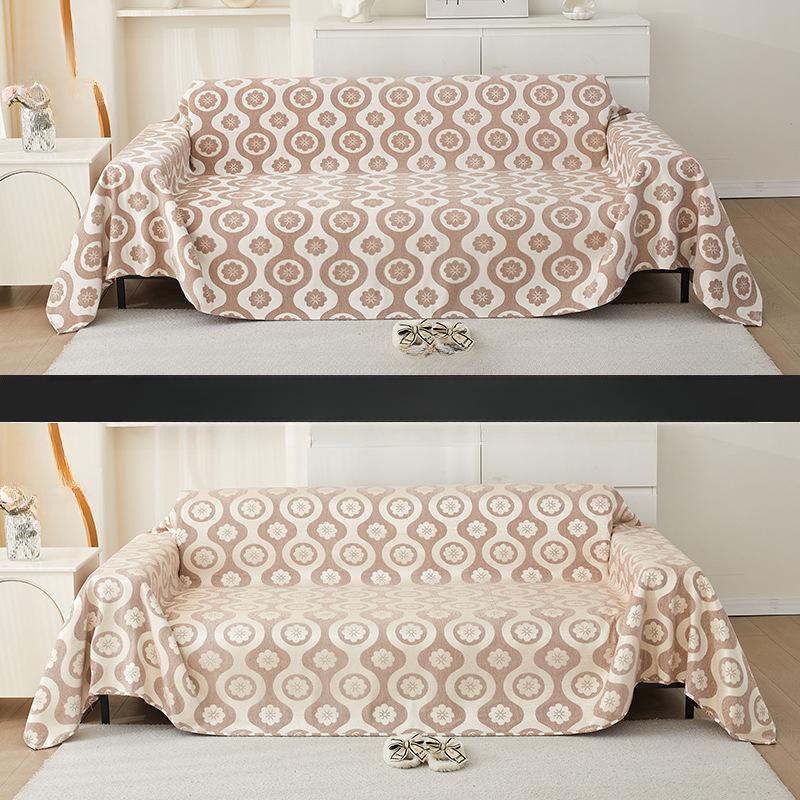 

Летнее прохладное полотенце для дивана, полное покрытие, высококачественная нескользящая нецарапающаяся универсальная ткань для четырех сезонов, универсальный чехол для дивана 90*180cm