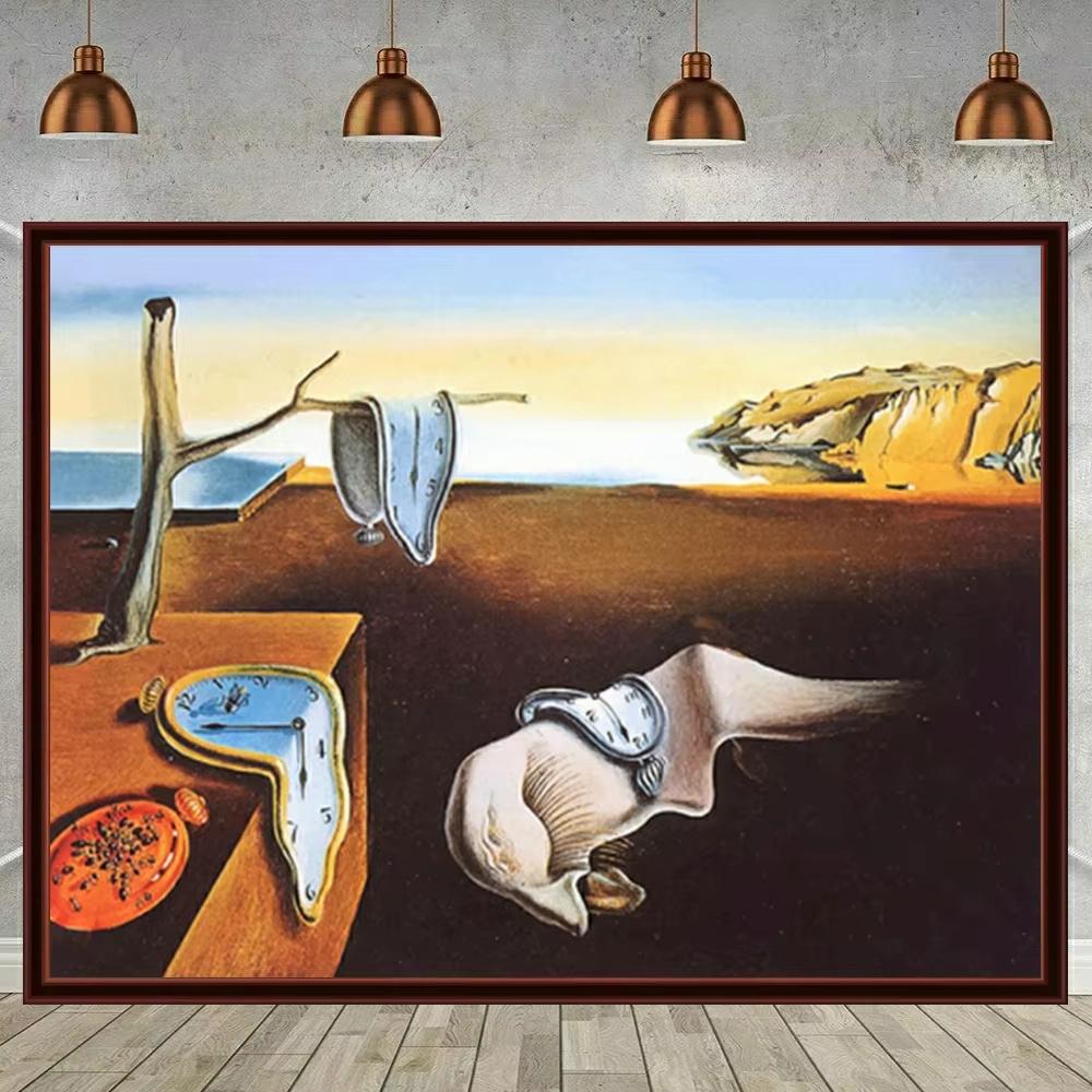 Surrealism Famous Artwork By Salvador Dali 5D DIY Art Diamond Painting Cross Stitch Pattern Pictures Mosaic Embroidery Home Deco