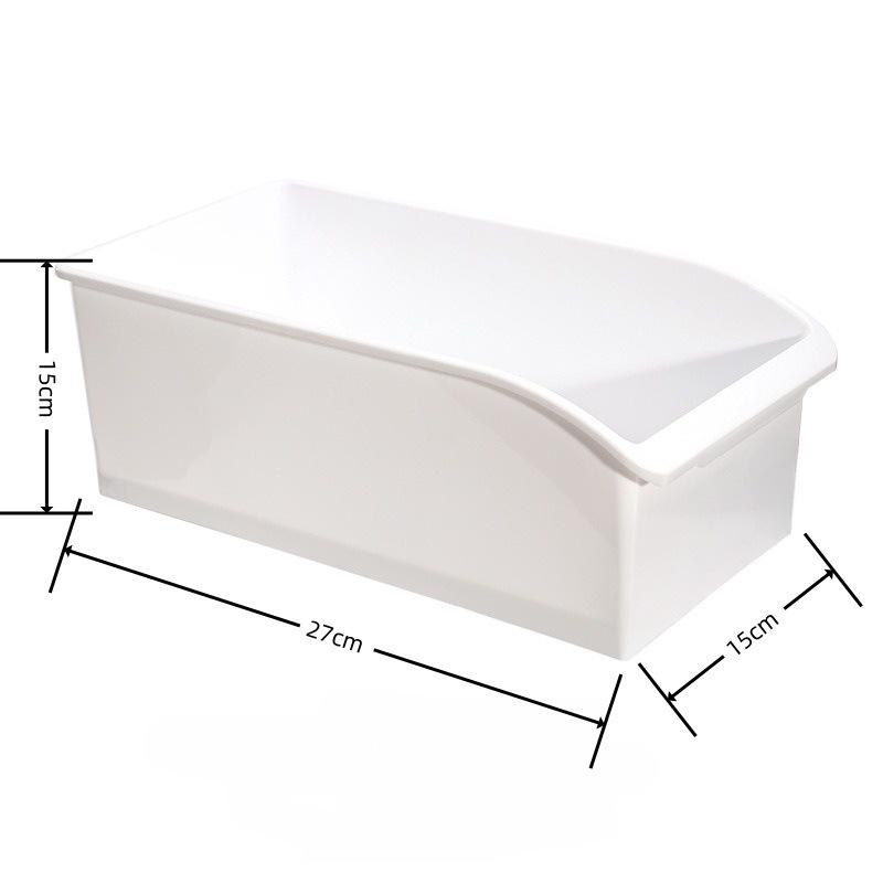

Food-Grade Slanted Storage Basket for Eggs & Vegetables білий