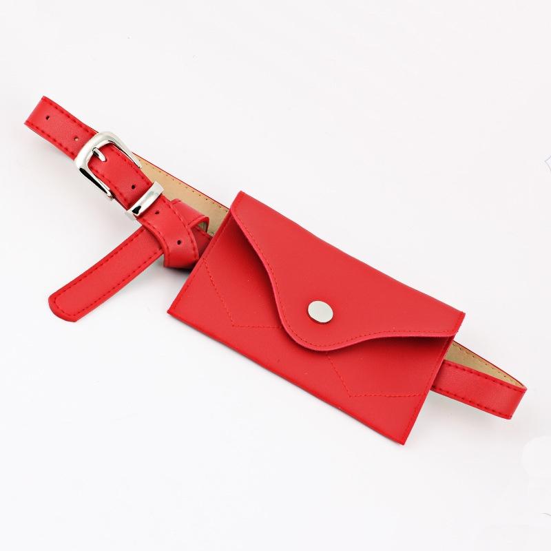 

Модная поясная сумка-бананка женская кожаный ремень с элегантной застежкой-молнией для повседневного использования