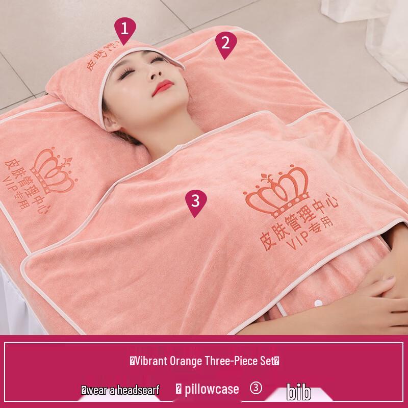 Vitality Orange 3-Piece Rubber Salon Covers